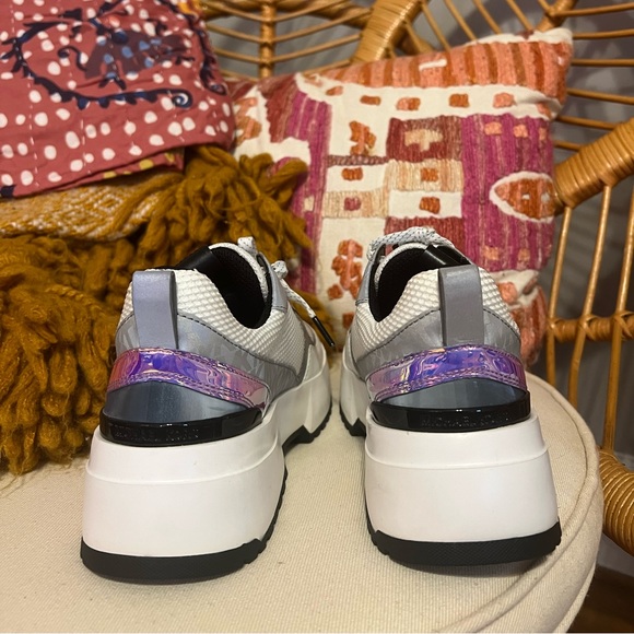 Michael Kohrs sneakers white purple silver - Picture 4 of 4